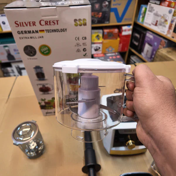 SILVER CREST 3-1 BLENDER & CHOPPER